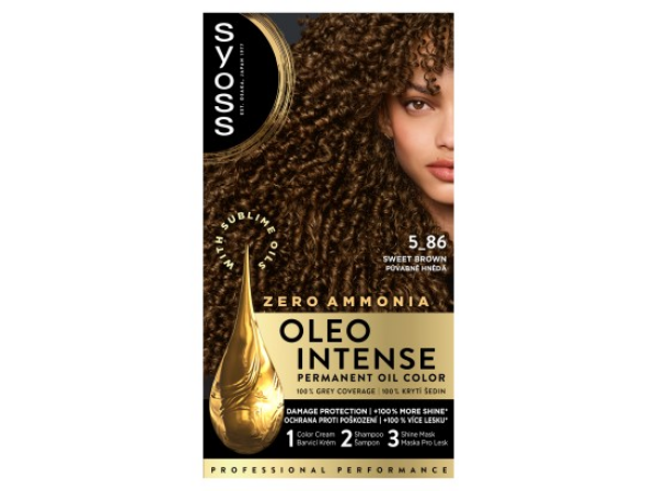 Syoss Oleo Intense Barva na vlasy půvabně hnědá 5_86