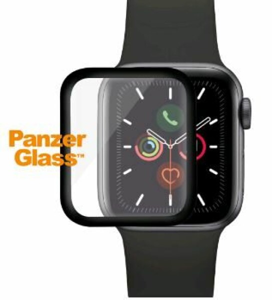 PanzerGlass Original tvrzené sklo pro Apple Watch 42 mm / 44 mm - černé 5494012