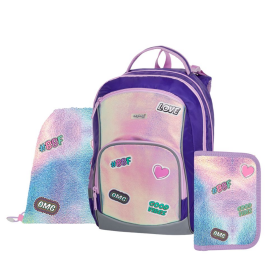 Školní batohový 3-dílný set KARTON P+P OXY GO - Fashion
