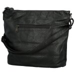 Módní dámská koženková crossbody kabelka Blandina, černá