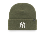 47 Brand Pánská zimní čepice New York Yankees MLB Haymaker '47 CUFF KNIT Sandalwood