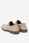 Polobotky Rieker 13459-60 Přírodní kůže (useň) - Lícová