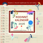 Rodinný kalendář 2026 - Andrea Tachezy