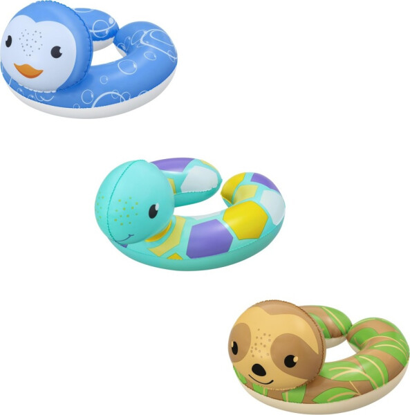 Kruh nafukovací design želva/tučňák/lenochod - Alltoys Bestway