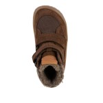 Chlapecké zimní barefoot boty TEX WINTER Dark Brown Froddo G3160247-17 - 31
