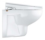 GROHE - Solido Set předstěnové instalace, klozetu a bidetového sedátka Bau Ceramic, softclose, tlačítko Even, chrom SANI15BB1102