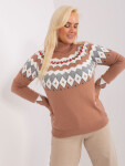 Sweter PM SW model 18909340 ciemny bezowy FPrice Velikost: