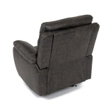 TV a relaxační křeslo s elektrickým ovládáním, potah coffee látka v dekoru vintage, 1 motor 240V