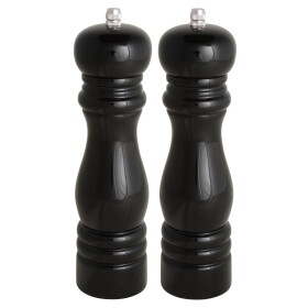Ib Laursen Mlýnek na pepř nebo sůl Black Sůl, černá barva, dřevo