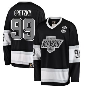 Fanatics Pánský Dres Los Angeles Kings #99 Wayne Gretzky Breakaway Heritage Jersey Velikost: XL, Distribuce: USA