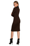 Stylove Šaty S322 Brown