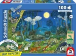 SCHMIDT Puzzle Lesní zvířátka v noci