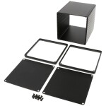 Hammond Electronics 1455NS1201BK univerzální pouzdro 120 x 103 x 103 hliník extrudovaný černá 1 ks