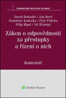 Zákon odpovědnosti za přestupky řízení nich