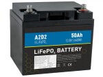 A2D2 Baterie LiFePO4 12,8V 50Ah M6 (Qinkual cells),A2D2 Baterie LiFePO4 12,8V 50Ah M6 (Qinkual cells)