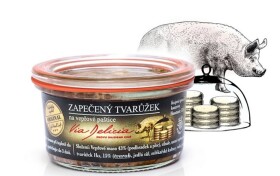 Via Delicia - Zapečený tvarůžek ve vepřové paštice 130g
