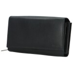 Luxusní dámská kožená peněženka Bellugio Margarett, černá
