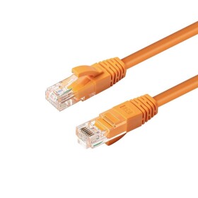 MicroConnect UTP615O RJ45 síťové kabely, propojovací kabely 15 m oranžová 1 ks