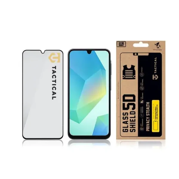 Tactical Glass Shield Privacy Stealth 5D sklo pro Samsung Galaxy A16 4G/5G /A26 5G Black (57983127200)