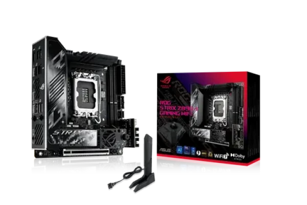 ASUS ROG STRIX Z890-I GAMING WIFI / Z890 / LGA 1851 / 2x DDR5 / PCIex16 / 2.5GLAN / mITX (90MB1IC0-M0EAY1)