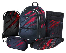 5 SET Core Láva: batoh, penál, sáček, ledvinka, obal na notebook