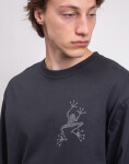 Tričko Gramicci Sticky Hands L/S Tee VINTAGE BLACK