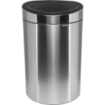 Brabantia Touch Bin New Odpadkový koš na tříděný odpad 23 + 10 L stříbrná / ocel matná / 72.5 x 43.5 x 30.5 cm (100680)