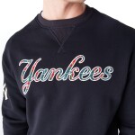 New Era Pánská mikina New York Yankees MLB Tartan Infill Crewneck Sweater Velikost: M