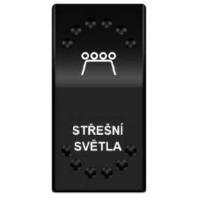 SHARK Rocker spínač Střešní světla 12/24V