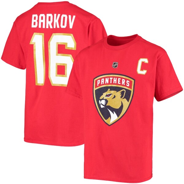 Outerstuff Dětské Tričko Aleksander Barkov #16 Florida Panthers Name Number Velikost: Dětské 14 let)