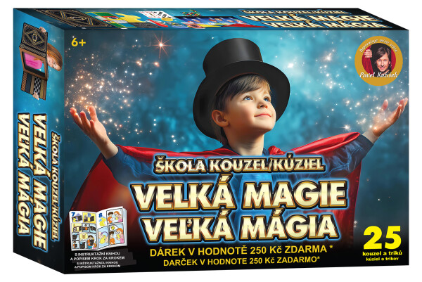 Škola kouzel - Velká magie 25 triků