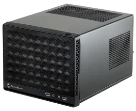 SilverStone SST-SG13B-C Sugo černá / Mini-ITX / Mesh panel / 2x USB 3.0 + 1x USB-C / bez zdroje (SST-SG13B-C)