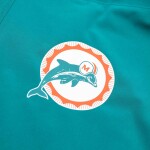 Nike Pánská bunda Miami Dolphins NFL Historic Sideline Half-Zip Anorak Velikost: L