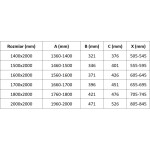 MEXEN/S - Velar Duo posuvné sprchové dveře 180, transparent, grafit kartáčovaná 871-180-000-02-66