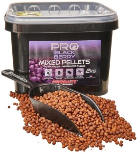 Starbaits Pelety Mixed Pellets Pro Blackberry 2kg,Starbaits Pelety Mixed Pellets Pro Blackberry 2kg