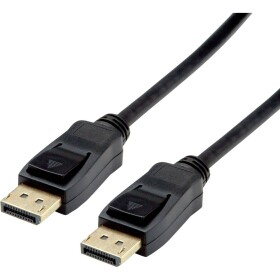 Value DisplayPort kabel Konektor DisplayPort, Konektor DisplayPort 5.00 m černá 11.99.5813 DisplayPort 1.4 Kabel DisplayPort