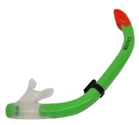 CALTER JUNIOR 97PVC zelený / Šnorchl