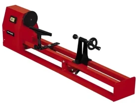 Einhell TC-WW 1000/1 červeno-černá / Soustruh na dřevo / 400 W / 4 rychlostní stupně / průměr 280 mm / délka 1000 mm (4312110)