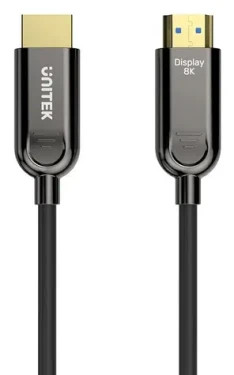 Unitek C11085GY01-15M / Optický kabel HDMI 2.1 AOC / 15 m (C11085GY01-15M)
