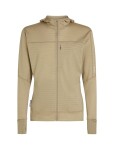 ICEBREAKER Mens 300 RealFleece Descender LS Zip Hood, Flagstone (vzorek) velikost: M