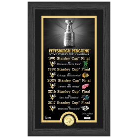Obraz Pittsburgh Penguins NHL Stanley Cup Legacy Bronze Coin
