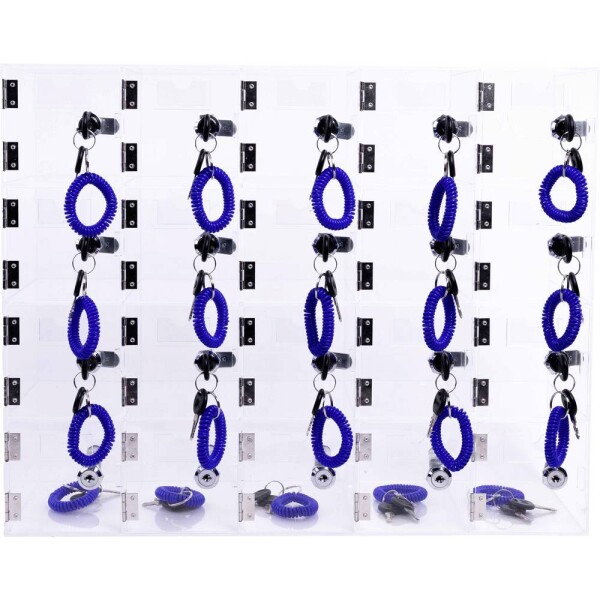 Magnetoplan Smartphone Storage 1231651 skříň 180 x 530 x 425 transparentní 1 ks