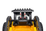 Mamido Dětský elektrický nakladač CAR-26A žlutý | 4x4 | RC 2.4Ghz | EKO kůže | 12V10Ah