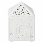 Räder Porcelánový LED svítící domeček Light, bílá barva, porcelán