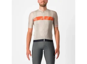 Castelli Unlimited Endurance pánský dres krátký rukáv Silver Moon vel. M