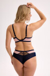 MĚKKÁ BALKONETOVÁ PODPRSENKA FRIDA ART. 1274 NAVY BLUE NAVY BLUE;PINK 95C
