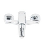Vanová baterie SAT Mood bez sprchového setu 150 mm chrom SATBSMOOD222 SATBSMOOD222