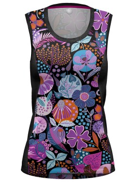 CRAZY Top Sirio Woman, Dardik Black velikost: M