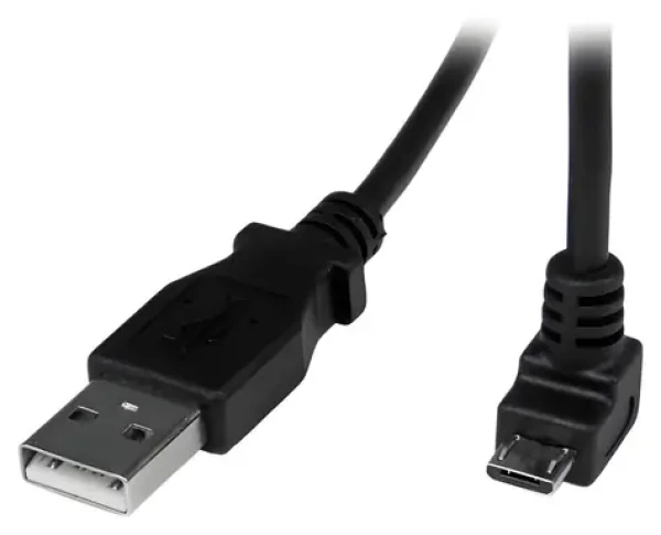 StarTech USB-A na Micro-USB lomený černá / Kabel / 2 m / USB 2.0 / 480 Mbit/s (USBAUB2MD)