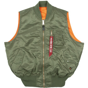 Alpha Industries Vesta MA-1 Vest Heritage šalvějová L